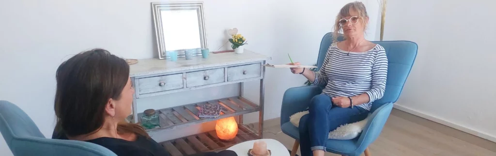 Séance hypnose au calme dans mon cabinet à Larmor Plage